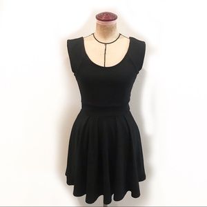 COTTON ON Casual Skater Dress (Black, XS)